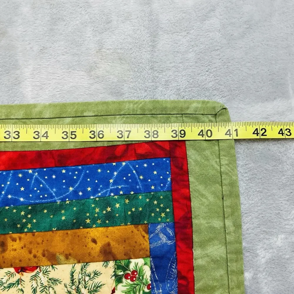Handmade Quilted Christmas Table Runner 17